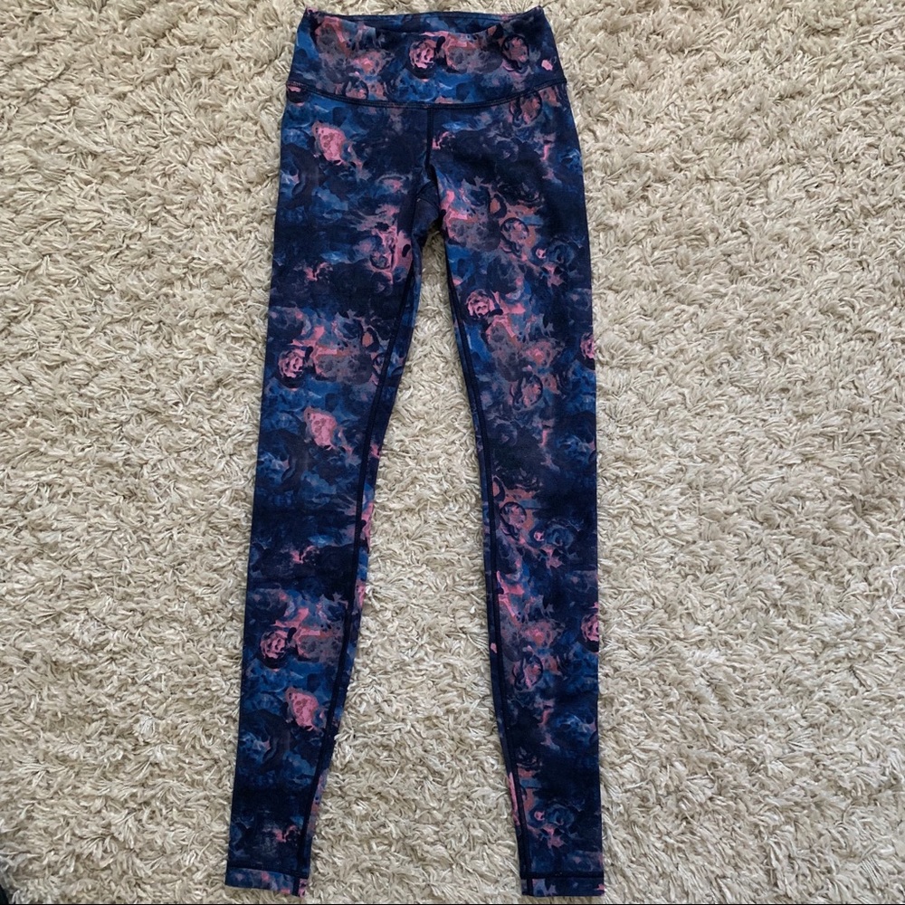 Floral Lululemon Leggings